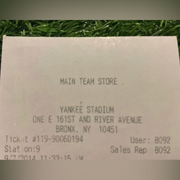 Derek Jeter Final Season Game Day. Sept. 7, 2014. Souvenir 5 Piece Box very rare - Picture 12 of 13